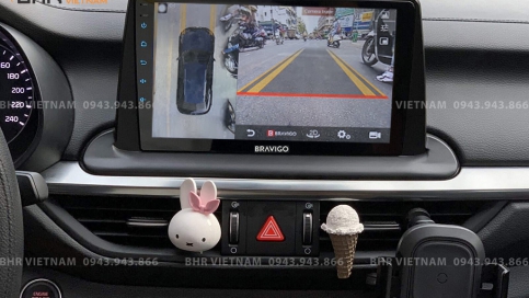 Màn hình DVD Android liền camera 360 xe Kia Cerato 2019 - nay | Bravigo Ultimate (4G+64G)  